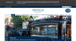 Desktop Screenshot of nevillefuneralservice.com